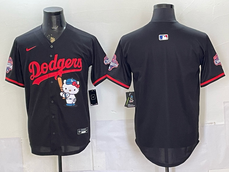 Men Los Angeles Dodgers blank black Game 2026 Nike MLB Jersey 0657001